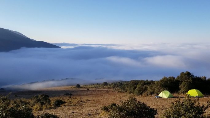 大风顶国家级自然风景区云海