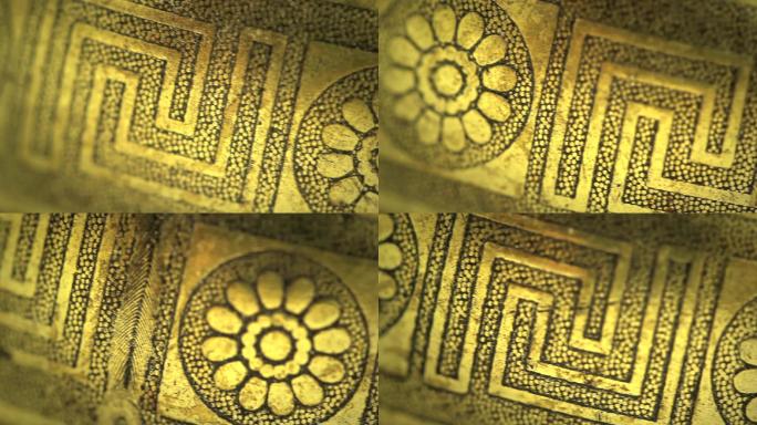 古董器物铜制器皿的花纹