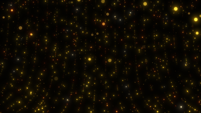 MT012-5金色粒子上升背景素材