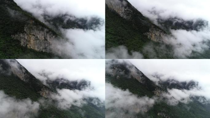 山间云雾自然风光高清实拍4K