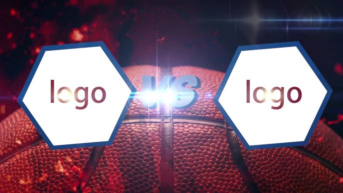 篮球vs对抗logo展示