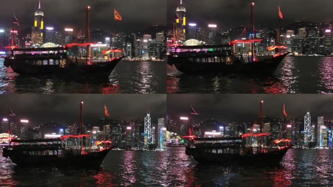 香港维多利亚港湾游览船