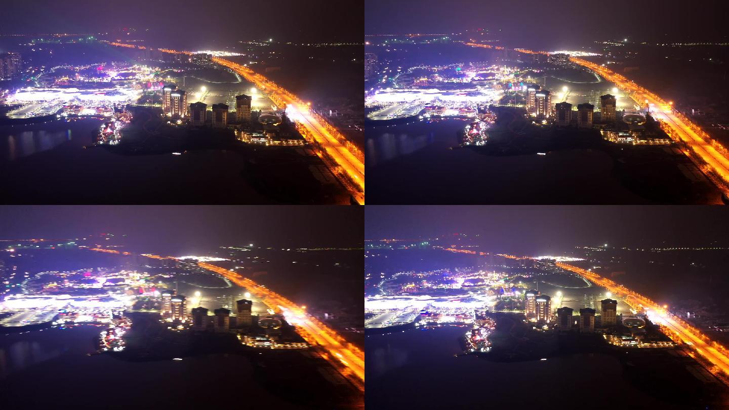九龙湖夜景延时摄影