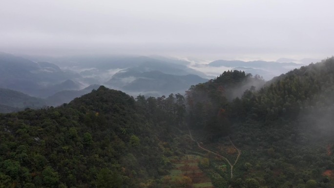 婺源石城延时摄影