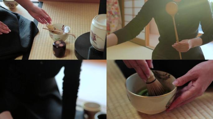 日本茶道茶室抹茶
