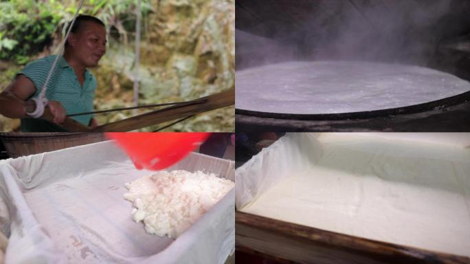 客家人酿豆腐制作过程