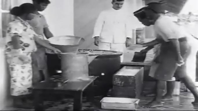 40年代东南亚橡胶树胶生产