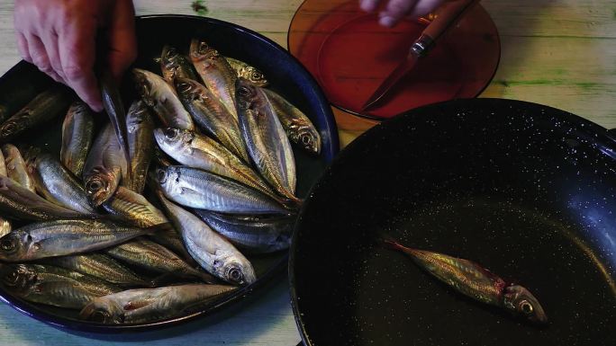 处理鱼杀鱼做菜
