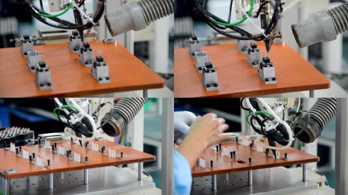 电子零件检测和焊接
