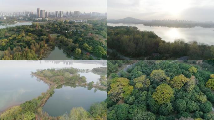 安徽合肥植物园董铺水库城市