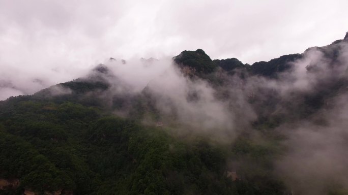 秦巴大山云海日出（宁强）航拍4K