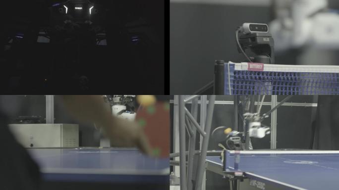 日本智能乒乓球机器人