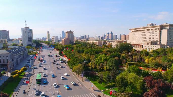 凤凰碑，凤凰碑前景黄河路