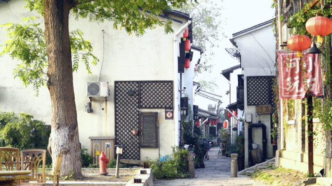 江南小镇小河直街