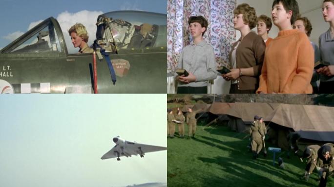 60年代英国女性、飞行员、警察