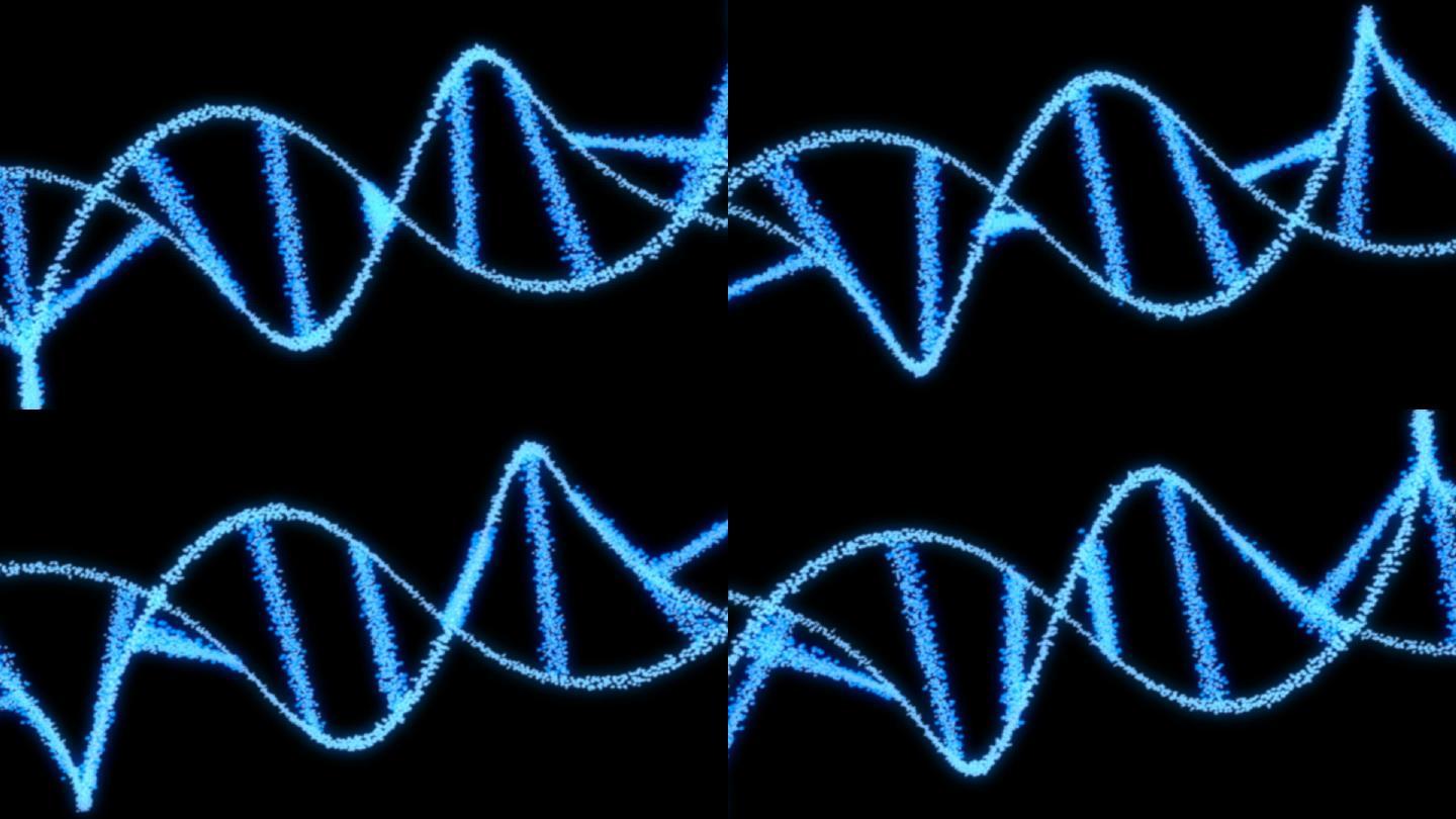 大气科技感粒子DNA