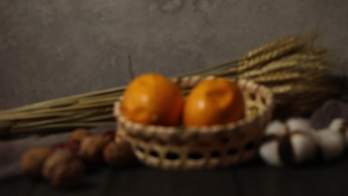 瓜蒌棉桃麦子核桃枣