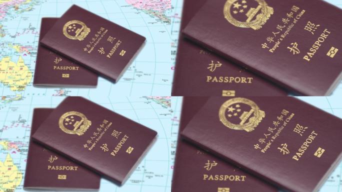 原创中国护照签证