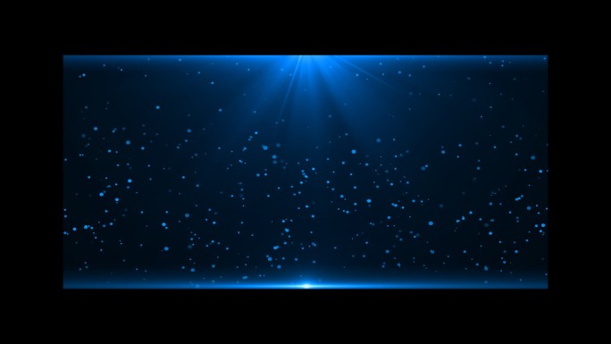 蓝色科技文字展板背景视频带透明度通道