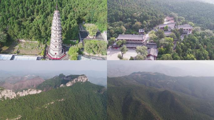 长清灵岩寺及附近绿水青山