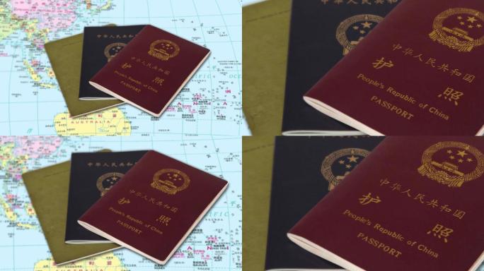 中国护照签证