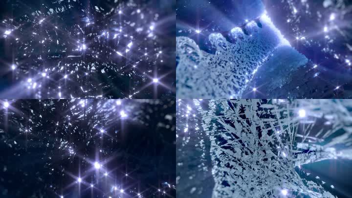 4K粒子素材粒子背景粒子光线粒子