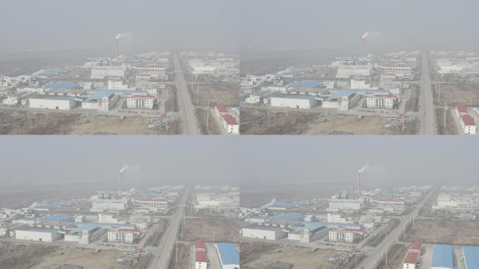 4kD-log航拍化工厂青岛平度新河
