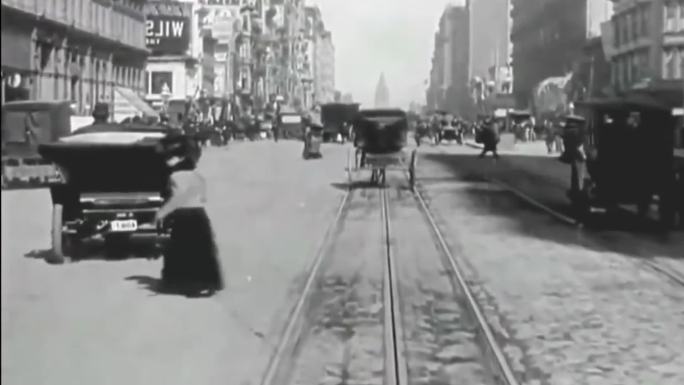 1906年的英国伦敦街景-带原音