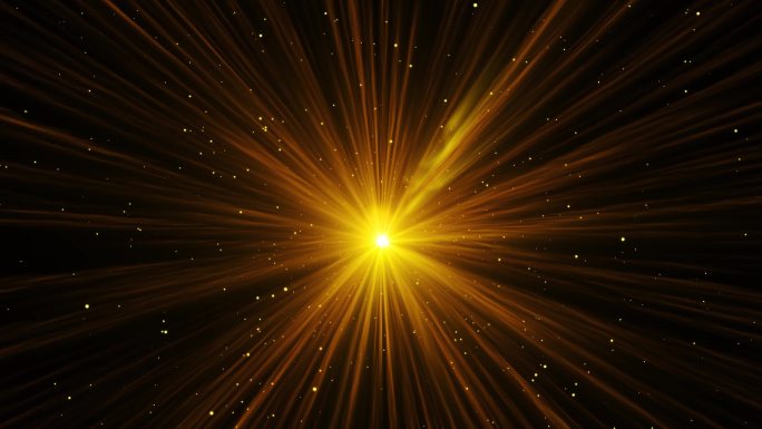 673 大气线条光线粒子发射年会新年背景