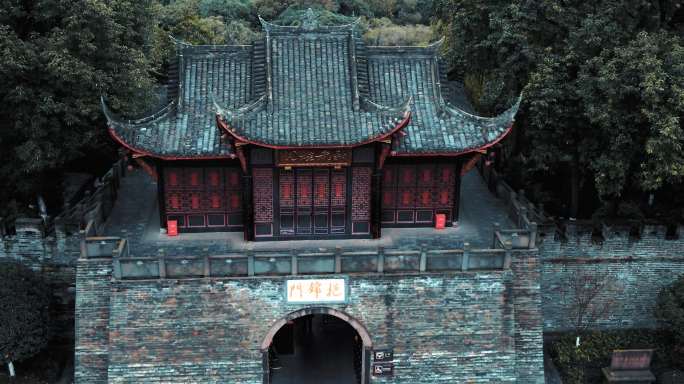 新都桂湖古城墙
