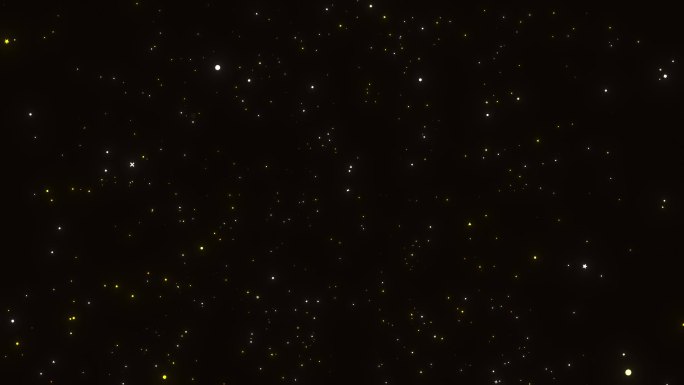 MT015-3金色粒子向外飘动2K-B