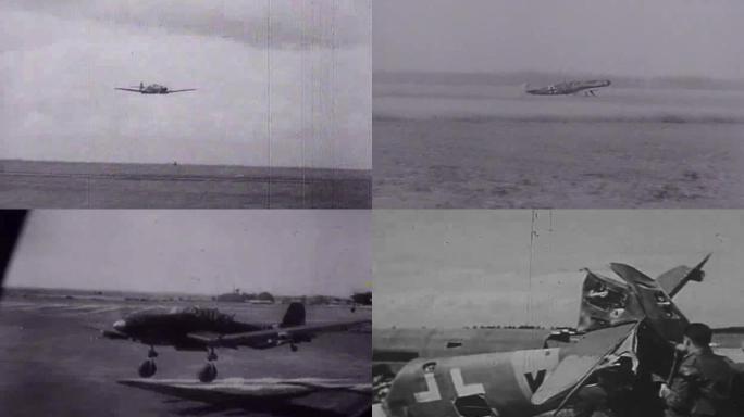 40年代德军空袭、109E战机