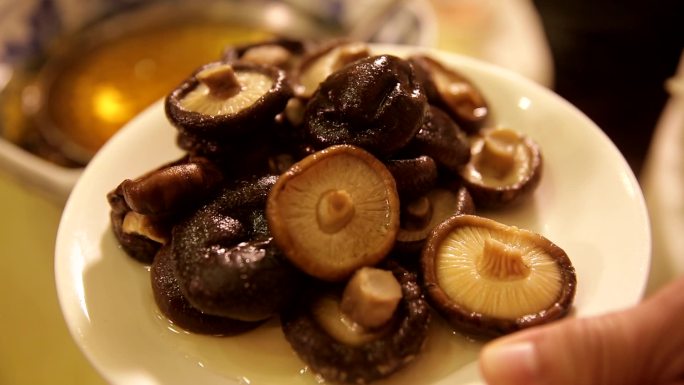 食品食材美食蘑菇香菇干货农产