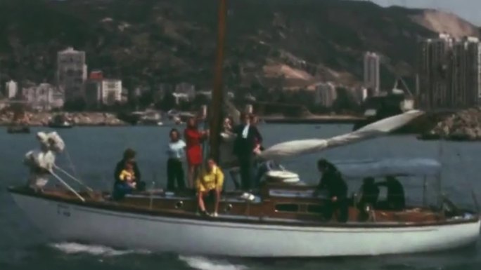 70年代香港帆船赛