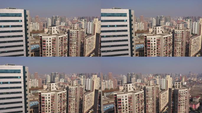 4K-原素材-上海老城区居民楼