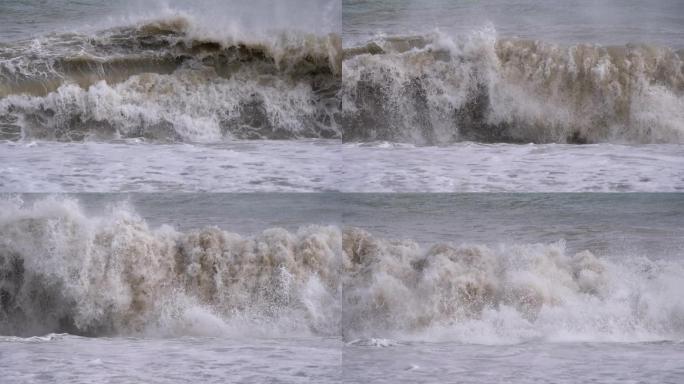 大气磅礴海浪海洋世界海水翻涌