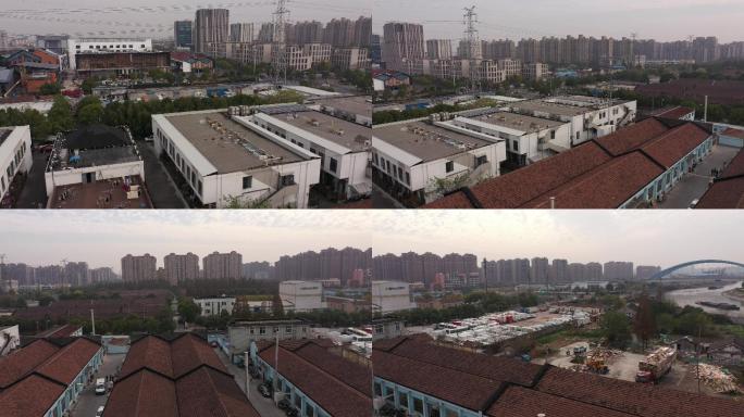 4K-原素材-上海创客中心航拍