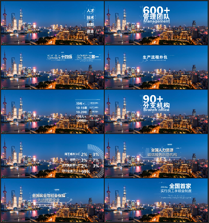 科技字幕条