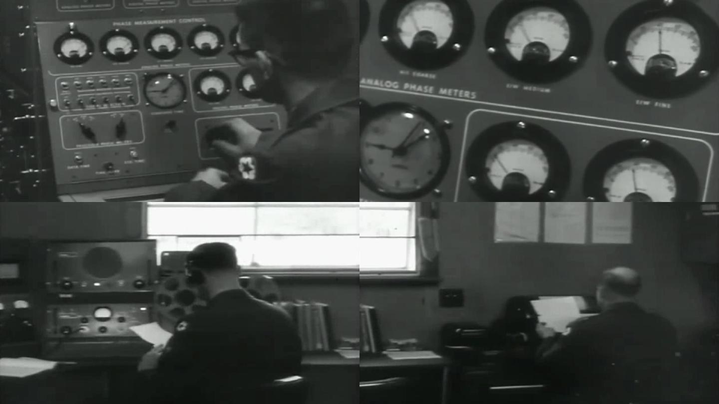 50年代美国雷达监测
