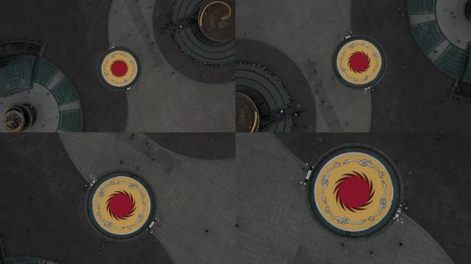 【4K-dlog】成都天府广场太阳神鸟