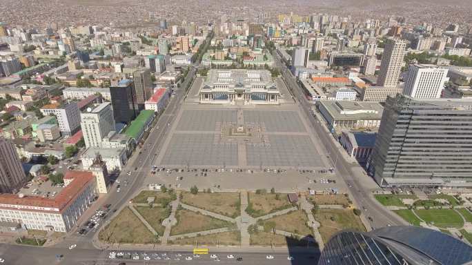蒙古国中央广场