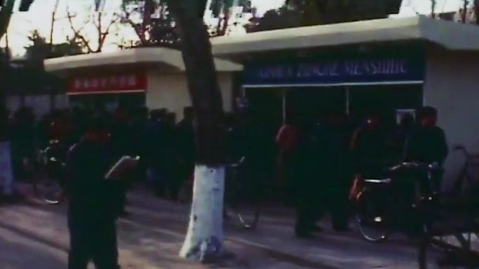 80年代上海街头商贩
