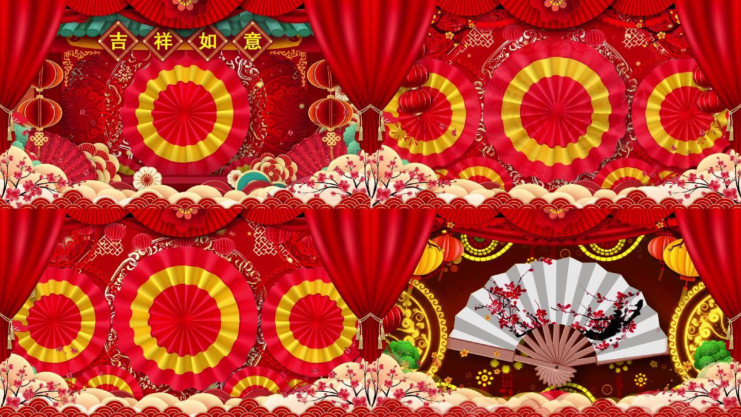 东北二人转配乐视频背景多场景