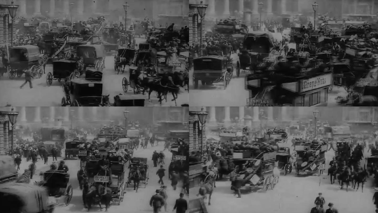 1903年伦敦老街风光