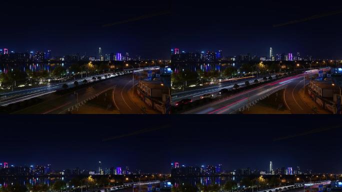 长沙夜景延时摄影