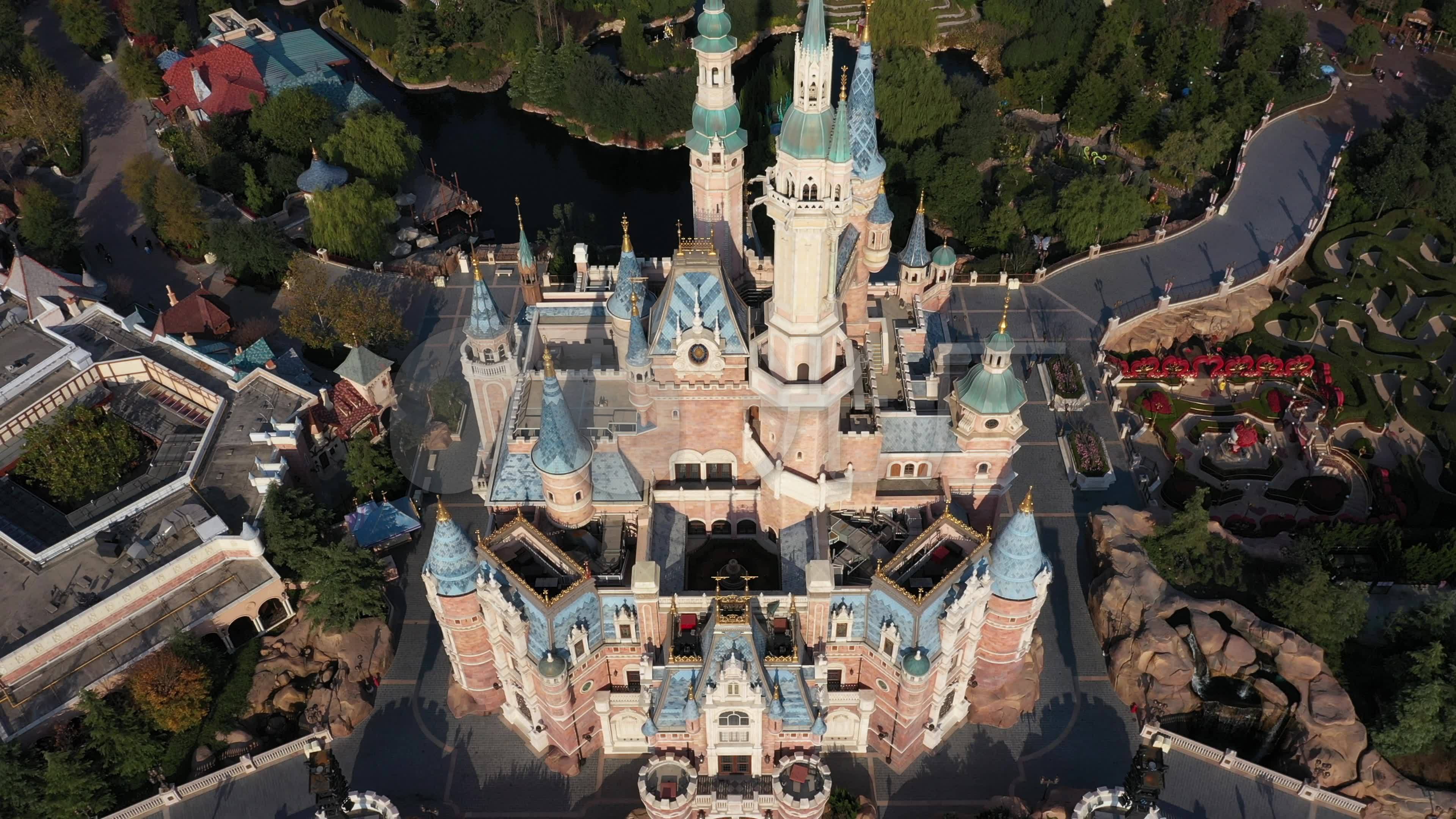 迪士尼城堡/背景 - 堆糖，美图壁纸兴趣社区