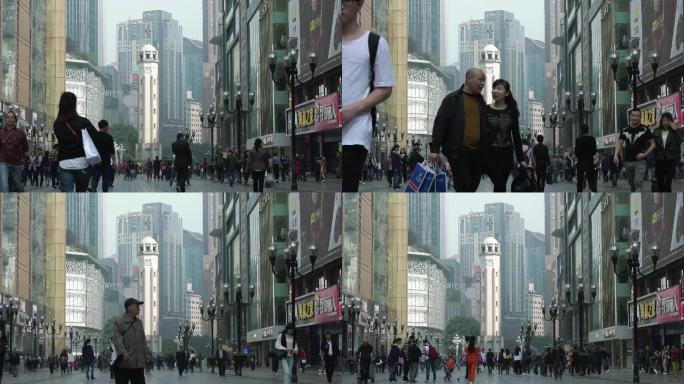 4K重庆解放碑延时拍摄（年代感版）
