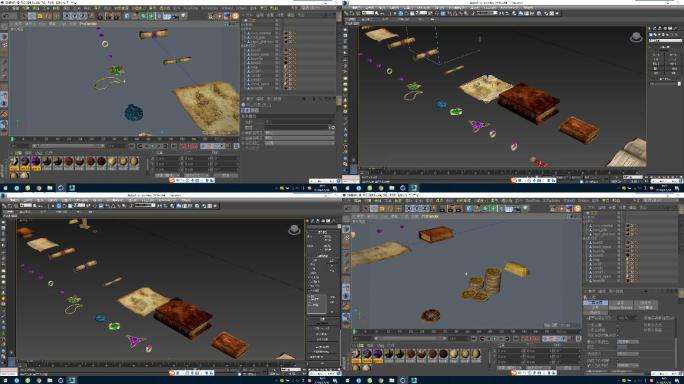 C4D+3dsmax+fbx-法典宝物