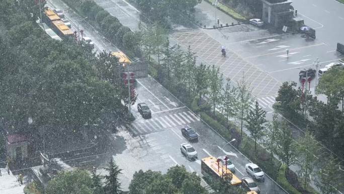 下雨乌云雨过天晴气象变化