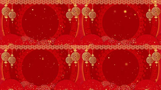 中国风节日喜庆背景循环